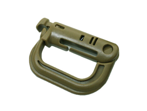 MOLLE Buckle Clip – Khaki (Pack of 1)