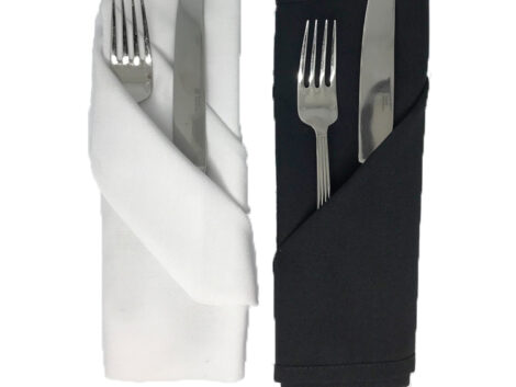 Commercial Polyester Napkins – 50cm x 50cm (Pack of 10)