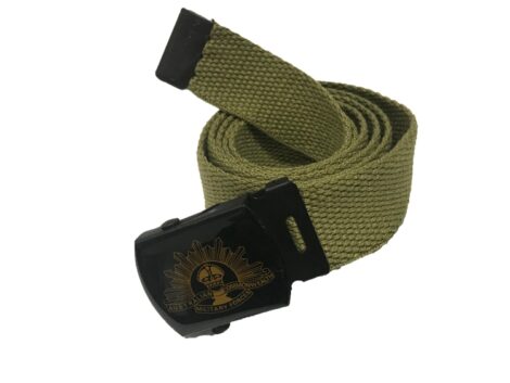 Belt - 32mm Webbing - Olive with Rising Sun Buckle