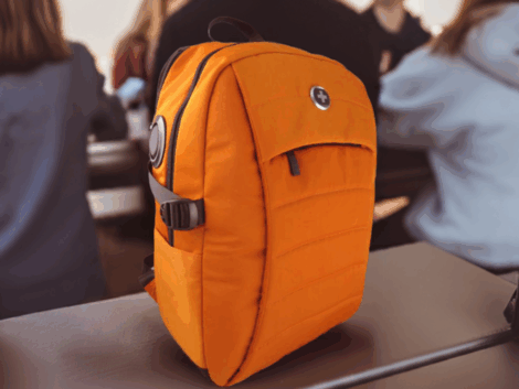 Swissdigital - Orange Octave - Bluetooth Speaker Backpack - Sample Clearance