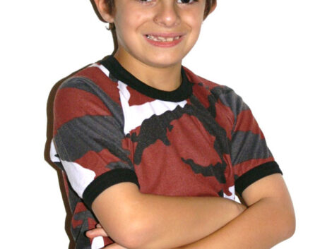 Kids T-Shirt – Warzone Camo (Sizes 2–14)