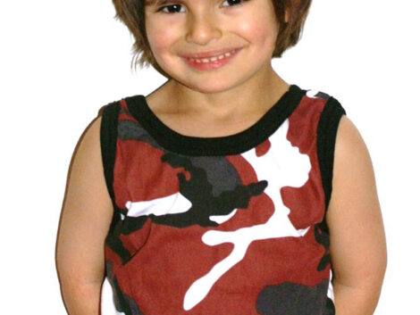 Kids Tank Top – Warzone Camo (Sizes 2–14)