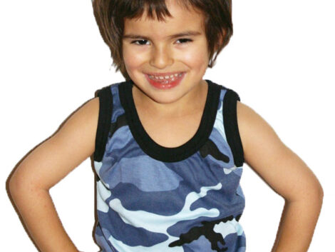 Kids Tank Top – Skycam Camo (Sizes 2–14)