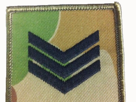 Chevron - Auscam - Sergeant - Pair