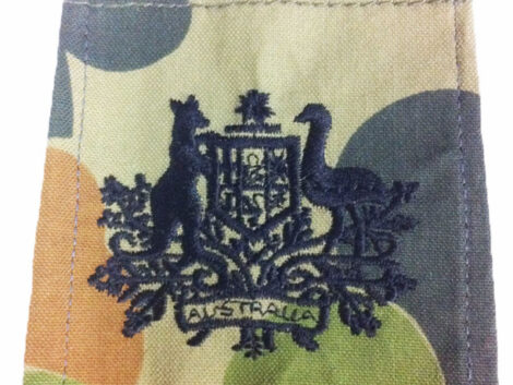 Chevron - Auscam - Crest WO1 - Pair