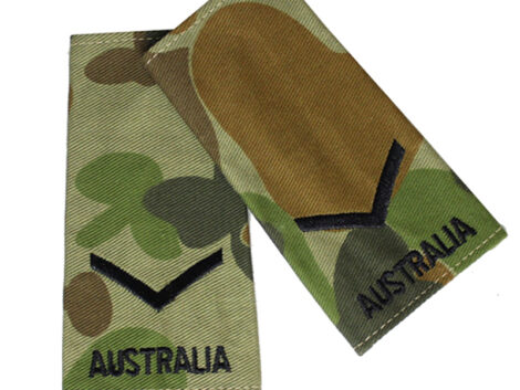 Slide - Auscam -  Lance Corporal - Pair