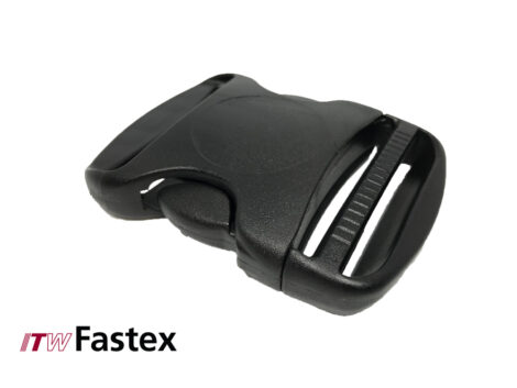 ITW Fastex Trovato Side Release Buckle – 50mm Black (Pack of 4)