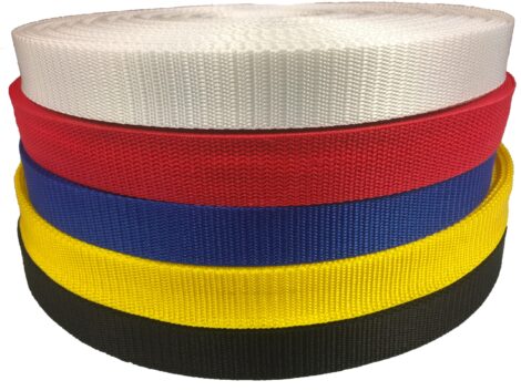Polypropylene Webbing – 25mm, 38mm & 50mm (10m Length)