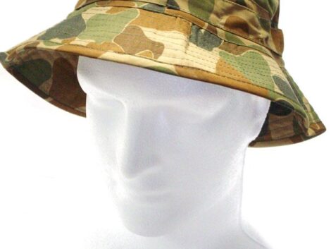 Bush Hat - Poly Cotton - Auscam -Sizes S - XL