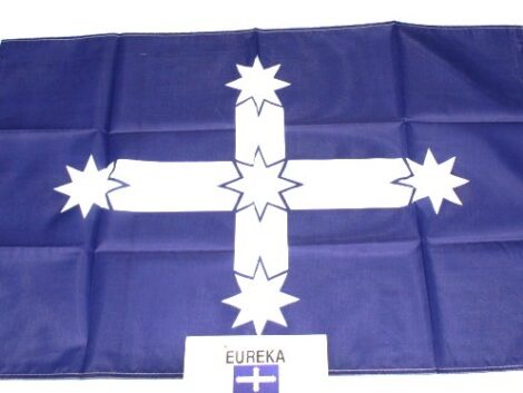 Flag - Polyester - Eureka - 2' x 3' ( approx 60cm x 90cm )