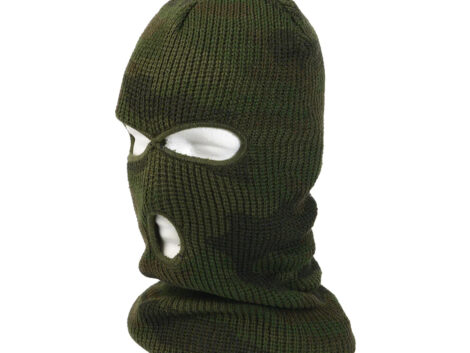 Spook Balaclava - Acrylic  - Woodland Camo