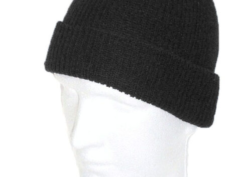 Watch Cap - Beanie - Acrylic - Black