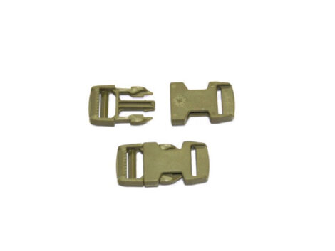ITW Fastex Side Release Buckle – 19mm Khaki (Pack of 6)