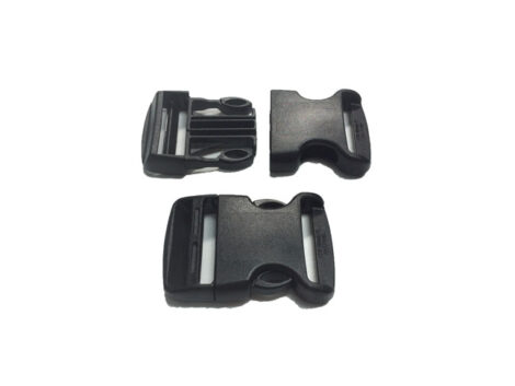 ITW Fastex World Side Release Buckle – 40mm Black (Pack of 6)